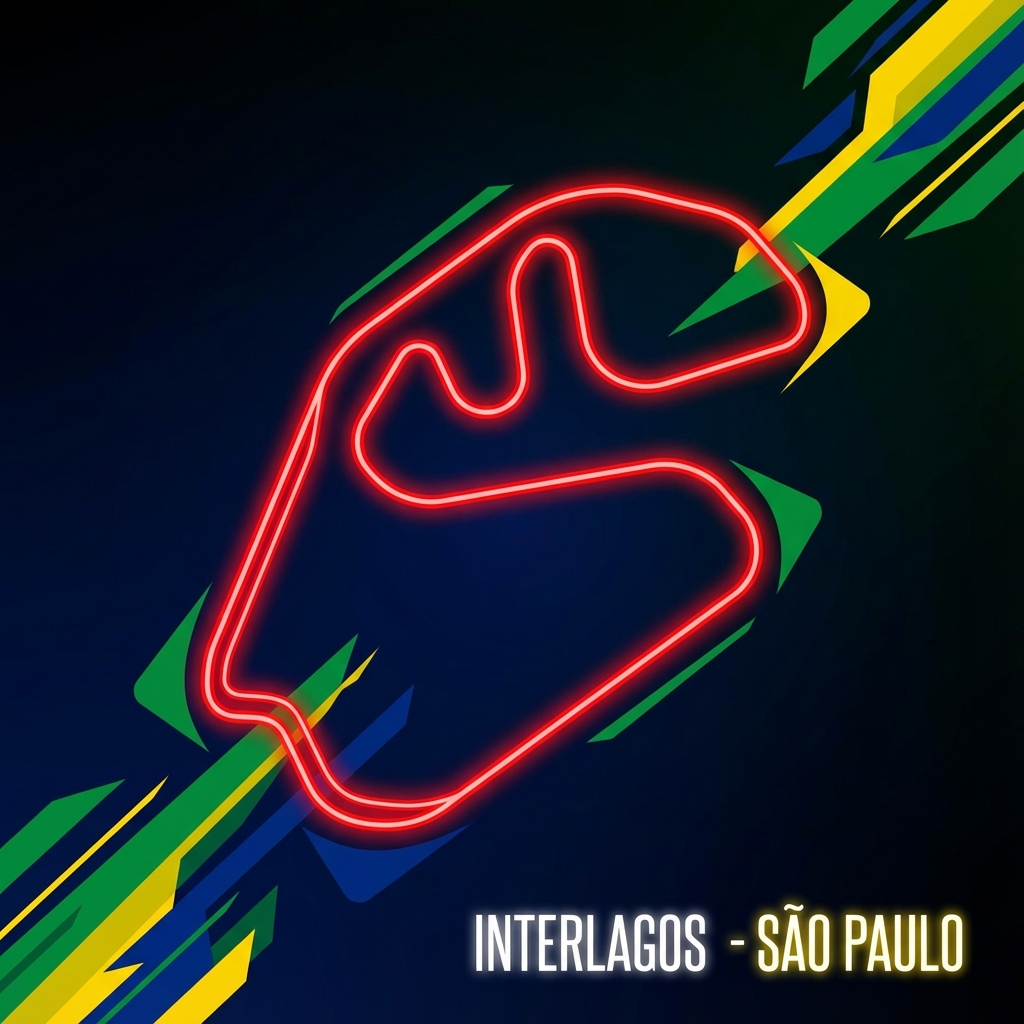 Autódromo José Carlos Pace circuit layout