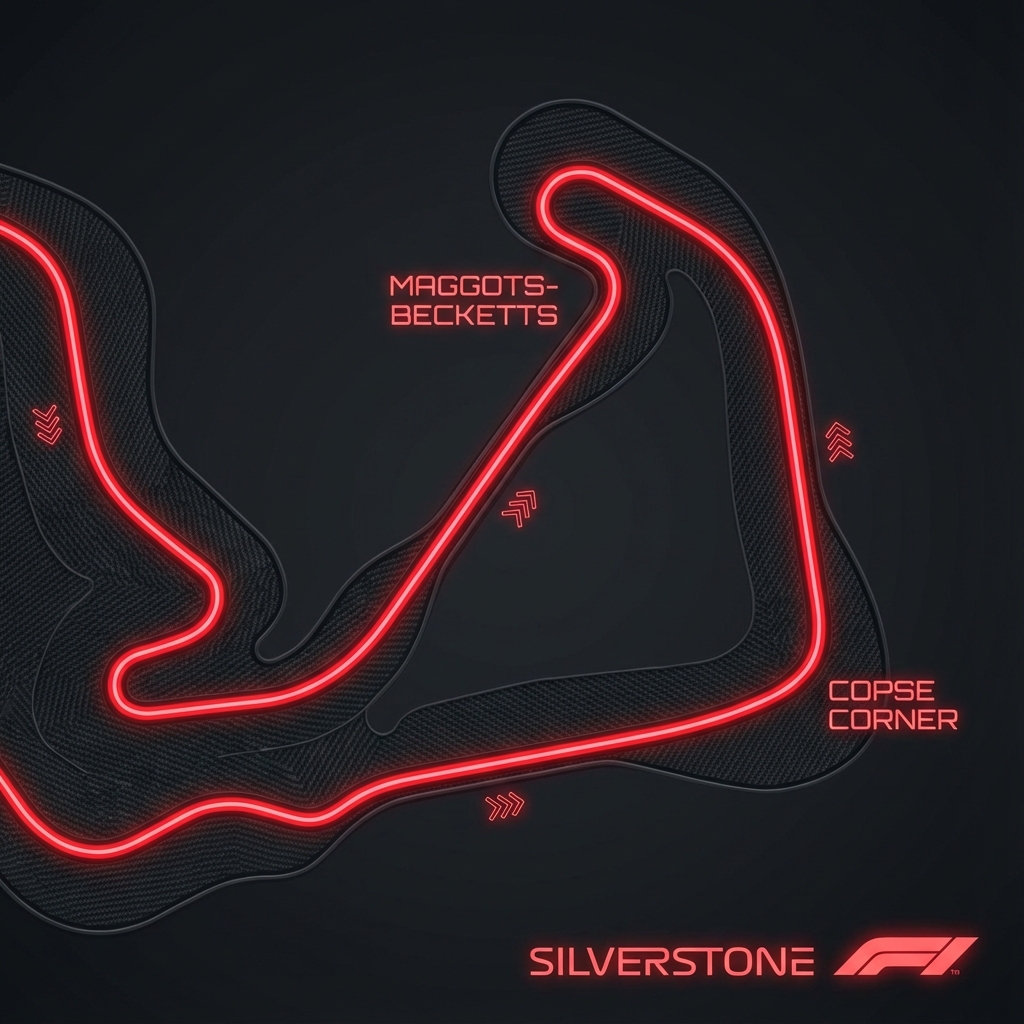 Silverstone Circuit layout